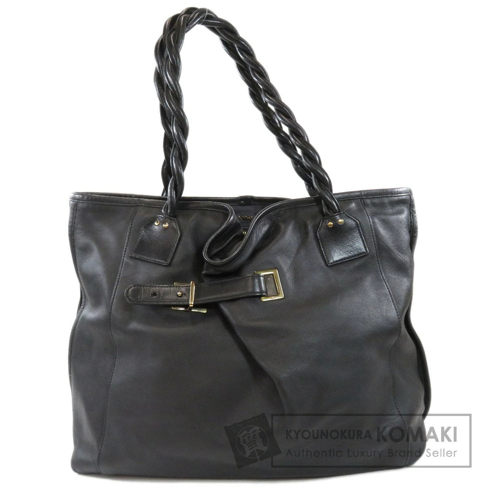 Chloe Logo Tote Bag Calfskin